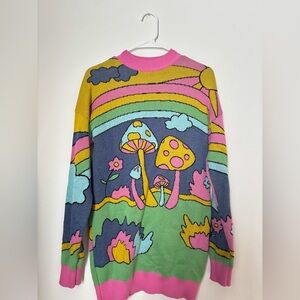 DOLLSKILL / Current Mood Oversized Sweatshirt